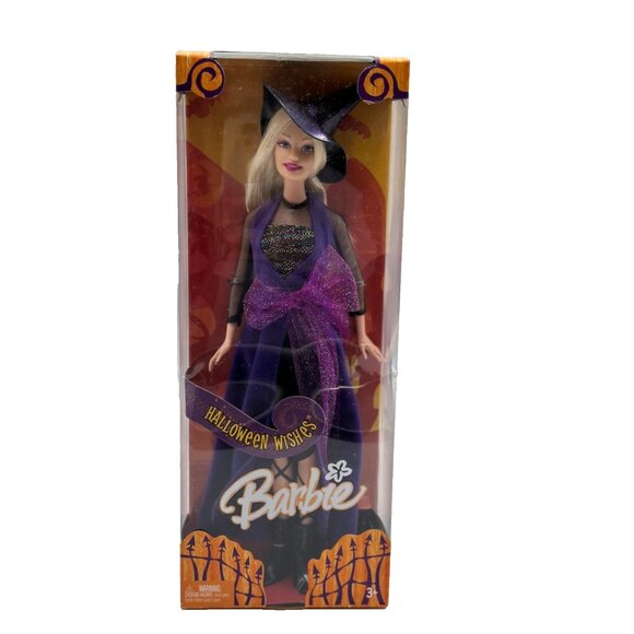 NIB NRFB Barbie Halloween Wishes 2005 Mattel G8539 - Picture 1 of 6